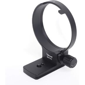 iShoot Improved CNC 84mm Tripod Mount Ring Collar Compatible with Sigma 100-400mm F5-6.3 DG OS HSM Contemporary Lens (E/EF Mount), Built-in ARCA-Swiss Fit Quick Release Plate for Arca Type Ball Head in Kuwait