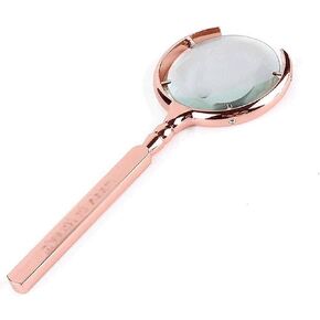 Creative Hand-held Russian Soviet High-Definition Magnifying Glass Metal Antique Optical Old Reading Newspaper Gift in Saudi Arabia