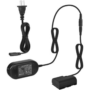 Smartpow Camera AC Adapter ACK-E6 Fully Decoded Power Charger kit for Canon EOS 5DS, 5DS R, 5D Mark II, 5D Mark III, 5D Mark IV, 6D,60D,60Da,7D,70D,7D Mark II, 80D DSLR Cameras in Saudi Arabia