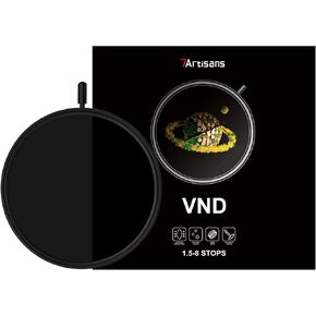 7artisans Variable ND Filter [ND2/4/8/16/32/64] 1.5-8 Stops Import AGC Glass Adjustable [58/62/67/72/77/82mm] Video Filter Portrait Neutral Density Filter for Camera Lenses (VND-82mm) in Kuwait