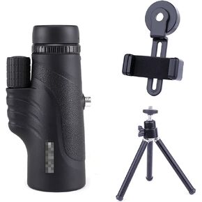 10×42 Monocular Telescope, with Smartphone Stand Tripod Adult HD Monocular Telescope High Power Outdoor Monocular Suitable for Bird Watching Hiking Concert in Kuwait