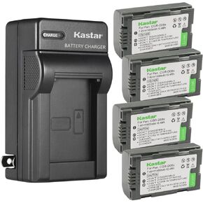 Kastar 2-Pack Battery and AC Wall Charger Replacement for Panasonic PV-DV900, PV-DV901, PV-DV910, PV-DV951, PV-DV952, PV-DV953, PV-GS2, PV-GS9, PV-GS11, PV-GS12, PV-GS13, PV-GS14, PV-GS15, PV-GS16 in Kuwait
