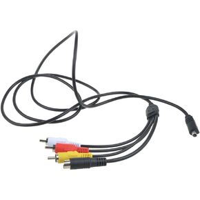J-ZMQER AV A/V TV Cable/Cord Charger Compatible with Sony HDR-HC1E HDR-HC3E DCR-HC21E DCR-DVD201E in Kuwait