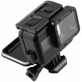مجموعة واحدة مقاومة للماء لكامل الجسم، حافظة كاميرا واقية تعمل باللمس، باب خلفي لـ Gopro Hero 5/6/7 in Kuwait