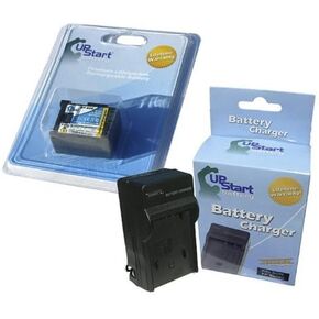 Canon BP-808 Digital Camcorder Batteries and Charger Replacement (Decoded, 890mAh, 7.4V, Li-ion) - Compatible with Canon FS21, XA10, VIXIA HF G20, VIXIA HF G10, VIXIA HF S100, FS200, FS100, HF200 in Kuwait