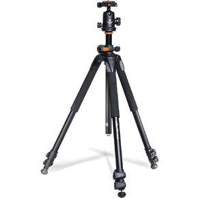 Vanguard Alta Pro 263AB 100 Aluminum Tripod with SBH-100 Ball Head for Sony, Nikon, Canon DSLR Cameras, Black