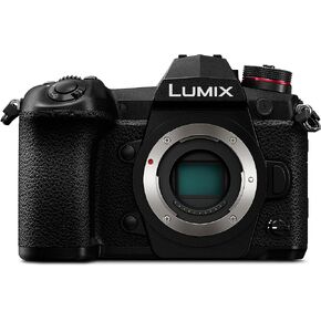 Panasonic LUMIX G9 4K Digital Camera, 20.3 Megapixel Mirrorless Camera Plus 80 Megapixel High-Resolution Mode, 5-Axis Dual I.S. 2.0, 3-Inch LCD, DC-G9 (Black)