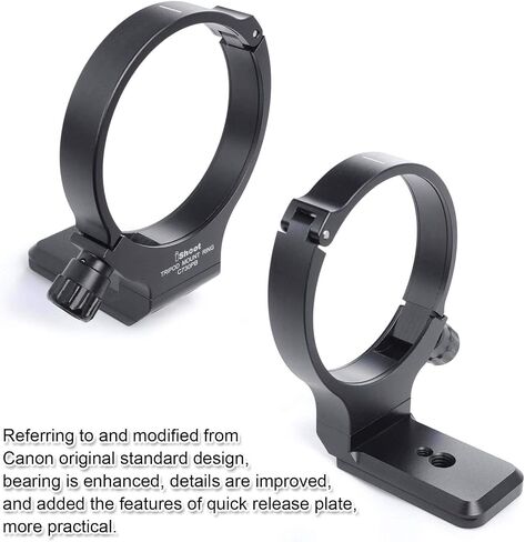 Tripod Mount Ring Camera Lens Collar Socket Compatible with Canon EF 28-300mm f/3.5-5.6L is USM Lens and EF 70-300mm f/4-5.6L is USM Lens, Built-in ARCA-Swiss Quick Release Plate for Tripod Ball Head in Saudi Arabia