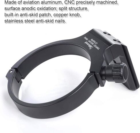 Tripod Mount Ring Camera Lens Collar Socket Compatible with Canon EF 28-300mm f/3.5-5.6L is USM Lens and EF 70-300mm f/4-5.6L is USM Lens, Built-in ARCA-Swiss Quick Release Plate for Tripod Ball Head in Saudi Arabia