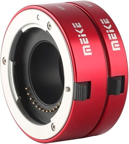 MEKE MK-N-AF3C-Black All Metal Auto Focus Macro Metal Extension Tube Adapter for Nikon N1-Mount Mirrorless Cameras J1 J2 J3 V1 V2 in Saudi Arabia