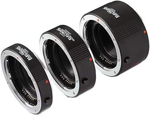 Foto4easy Macro AF Auto Focus Automatic Extension Tube Ring 13mm 20mm 36mm Set for Kenko Canon EF EF-S Lens in Saudi Arabia