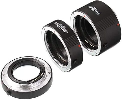 Foto4easy Macro AF Auto Focus Automatic Extension Tube Ring 13mm 20mm 36mm Set for Kenko Canon EF EF-S Lens in Saudi Arabia