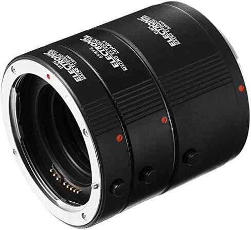 Foto4easy Macro AF Auto Focus Automatic Extension Tube Ring 13mm 20mm 36mm Set for Kenko Canon EF EF-S Lens in Saudi Arabia