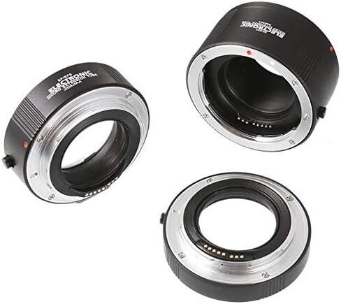 Foto4easy Macro AF Auto Focus Automatic Extension Tube Ring 13mm 20mm 36mm Set for Kenko Canon EF EF-S Lens in Saudi Arabia
