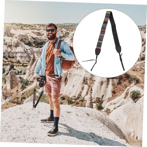 Gatuida Vintage Camera 1 Set Camera Neck Strap Crossbody Sling Strap for Crossbody Bag Black Lanyard Camera Shoulder Harness Camera Shoulder Belt Camera Sling Strap Slr Camera Strap in Saudi Arabia
