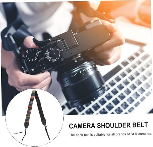 Gatuida Vintage Camera 1 Set Camera Neck Strap Crossbody Sling Strap for Crossbody Bag Black Lanyard Camera Shoulder Harness Camera Shoulder Belt Camera Sling Strap Slr Camera Strap in Saudi Arabia
