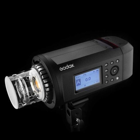 Godox Outdoor Flash Monoligh AD600Pro 600Ws t TTL 2.4G 1/8000s High-Speed Sync, 2600mAh Battery 360 Full Power Flashes,0.01-0.9s Recycle Compatible with Canon Nikon Sony FUJIFILM Olympus Panasonic in Saudi Arabia