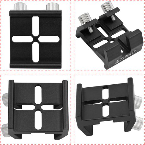 Tydeux Universal Dovetail Base for Finder Scope, Ideal Optical Telescope Finderscope Mount Bracket for Installation of Finder Scope Green Laser Pointer Bracket in Saudi Arabia