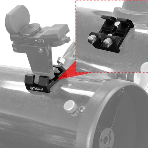 Tydeux Universal Dovetail Base for Finder Scope, Ideal Optical Telescope Finderscope Mount Bracket for Installation of Finder Scope Green Laser Pointer Bracket in Saudi Arabia