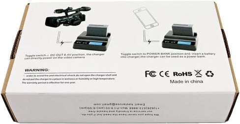 Kastar Ultra Fast Charger + 2X Battery for Sony NP-F770 NP-F750 and CCD-RV100 CCD-RV200 CCD-SC9 CCD-TR1 CCD-TR940 CCD-TR917 HXR-MC2000U Camera CN-126 CN-160 CN-216 CN-304 YN 300 VL600 LED Video Light in Saudi Arabia