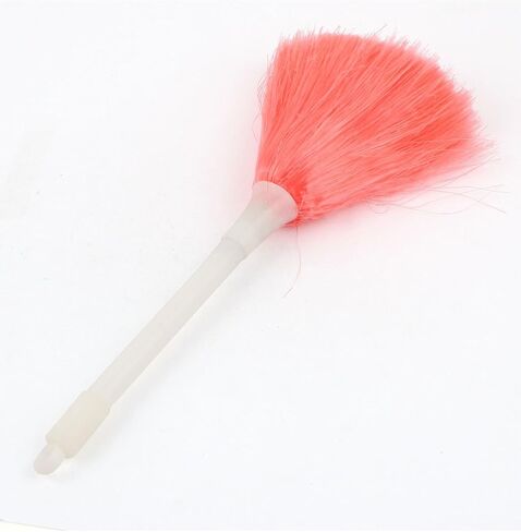 Qtqgoitem White Plastic Handle Orange Computer Fan Removing Brush (Model: f70 8cb 8f6 88e bf3) in Kuwait