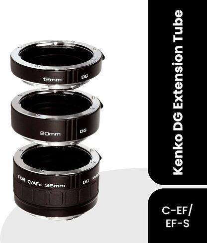 Kenko Auto Extension Tube Set DG for Canon EOS Lenses A-EXTUBEDG-C in Kuwait