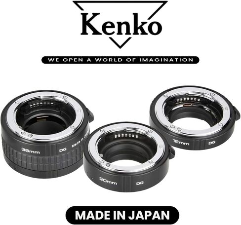 Kenko Auto Extension Tube Set DG for Canon EOS Lenses A-EXTUBEDG-C in Kuwait