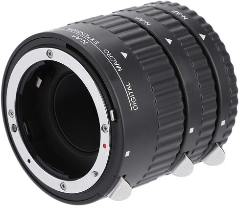 Auto Focusing Macro Extension Lens Tube - Metal Extension Tube Adapter - 12mm+20mm+36mm - for Macro Photography - for Nikon F Mount DSLR Camera (MK-N-AF1-A) in Kuwait