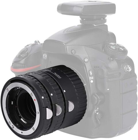 Auto Focusing Macro Extension Lens Tube - Metal Extension Tube Adapter - 12mm+20mm+36mm - for Macro Photography - for Nikon F Mount DSLR Camera (MK-N-AF1-A) in Kuwait