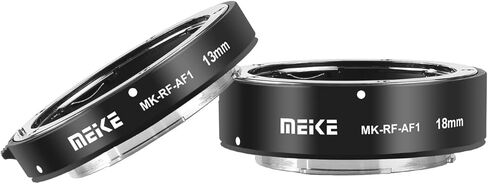 Meike MK-RF-AF1 13 مم + 18 مم معدني AF كامل الإطار مجموعة حلقة تمديد ماكرو لكاميرات سلسلة EOS-R RF كاميرات تركيب EOS-R EOS-RP in Kuwait