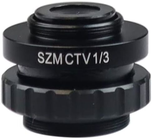 Parco Scientific PA-CM-18 SZM CTV 1/3 Adapter for Trinocular Stereo Microscope, 0.35x C-Mount Reducing Lens in Saudi Arabia