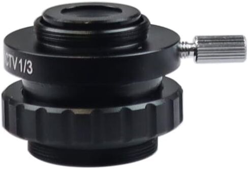 Parco Scientific PA-CM-18 SZM CTV 1/3 Adapter for Trinocular Stereo Microscope, 0.35x C-Mount Reducing Lens in Saudi Arabia