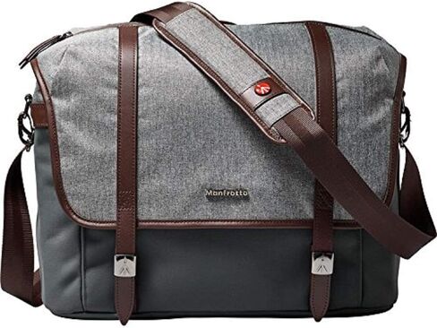 حقيبة كاميرا Manfrotto MB LF-WN-MS لـ CSC Lifestyle Windsor S، رمادية in Saudi Arabia