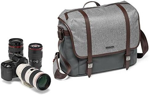 حقيبة كاميرا Manfrotto MB LF-WN-MS لـ CSC Lifestyle Windsor S، رمادية in Saudi Arabia