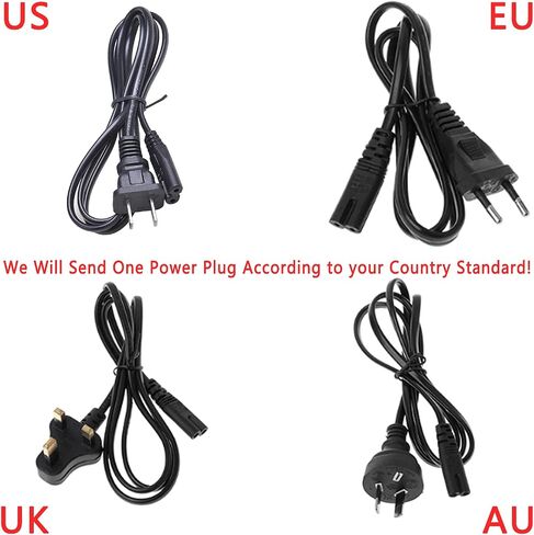 AC Power Adapter Charger Kit for Sony DSR-PD150, DSR-PD150P, DSR-PD170, DSR-PD170P, DSR-PD175, DSR-PD175P Camcorder in Saudi Arabia