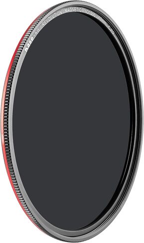 Kase Wolverine Revolution 67mm Magnetic ND1000 10 Stop Shockproof Tempered Optical Glass Filter w Red Ring & Adapter in Saudi Arabia
