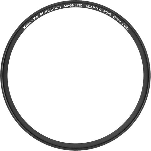Kase Wolverine Revolution 67mm Magnetic ND1000 10 Stop Shockproof Tempered Optical Glass Filter w Red Ring & Adapter in Saudi Arabia