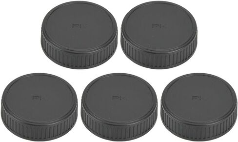 5PCS Camera Lens Rear Cap, Lens Protective Cover, Fits for Pentax PK Mount SLR Camera Lens, Protect The Lens from Dust and Hit, Lightweight and Portable in Kuwait