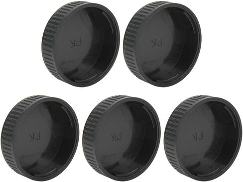 5PCS Camera Lens Rear Cap, Lens Protective Cover, Fits for Pentax PK Mount SLR Camera Lens, Protect The Lens from Dust and Hit, Lightweight and Portable in Kuwait