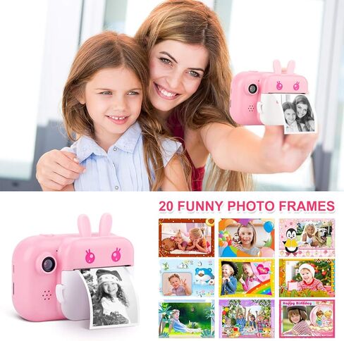 MINIBEAR Kids Instant Camera and 10 Rolls Print Paper in Kuwait