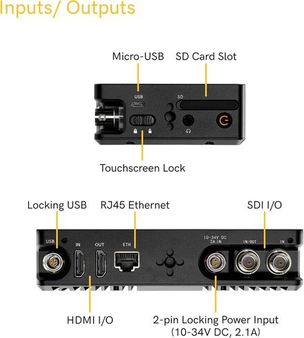 شاشة كاميرا SmallHD Ultra 5 مع شاشة لمس 5 بوصة يمكن رؤيتها في ضوء النهار، مزودة بمجموعة جهاز إرسال واستقبال لاسلكي Teradek Bolt 6 LT 750 in Saudi Arabia