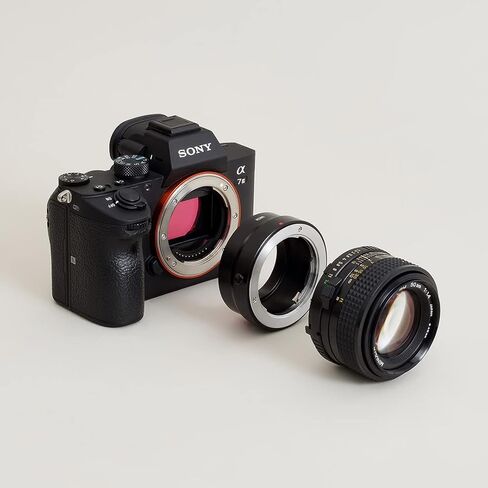 Urth Lens Mount Adapter (Manual): Compatible with M Lens to E Camera Body in Saudi Arabia