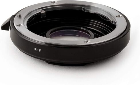 Urth Lens Mount Adapter (Manual): Compatible with Pentax K Lens to Nikon F Camera Body (with Optical Glass) in Saudi Arabia