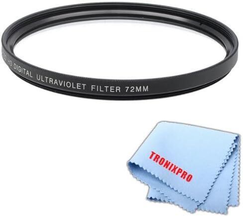 Tronixpro 62mm UV Protection Filter – HD Clear Digital Lens Protector for DSLR Camera, Reduces Glare & Ghosting in Saudi Arabia