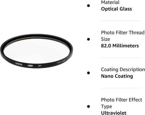 Hoya 82mm HD3 32-Layer Nano Multi-Coated UV Filter in Kuwait