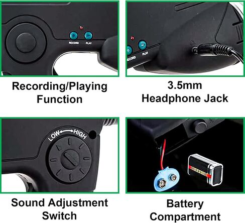 Parabolic Sound Collecting Dish Bionic Ear Mobile Device, Monocular X8 Bionic Ear Magnification Monocular Sound Amplifier, Bionic Ear Long Range Birds Listening Telescope 200M in Kuwait