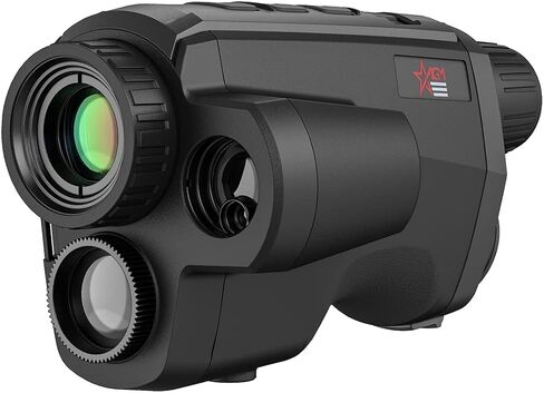 AGM Global Vision Fuzion LRF TM25-384 Thermal Monocular with Laser Rangefinder Ideal for Night Hunting Thermal Imaging Monocular 25 mm Lens Heat Vision Hunting monocular with Thermal Infrared Vision in Saudi Arabia