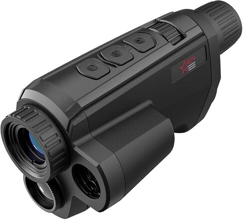 AGM Global Vision Fuzion LRF TM25-384 Thermal Monocular with Laser Rangefinder Ideal for Night Hunting Thermal Imaging Monocular 25 mm Lens Heat Vision Hunting monocular with Thermal Infrared Vision in Saudi Arabia