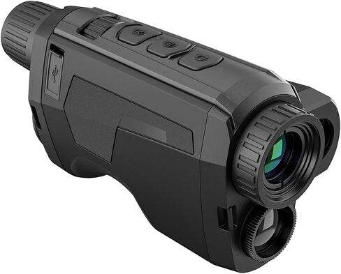 AGM Global Vision Fuzion LRF TM25-384 Thermal Monocular with Laser Rangefinder Ideal for Night Hunting Thermal Imaging Monocular 25 mm Lens Heat Vision Hunting monocular with Thermal Infrared Vision in Saudi Arabia