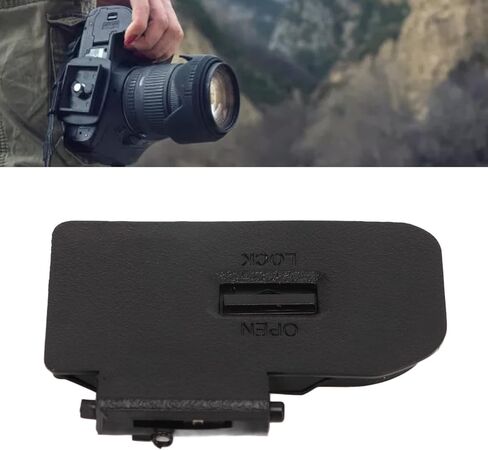 غطاء البطارية البديل، غطاء باب البطارية لكاميرا اي ال سي اي 7M4 A7R4 A7S3 FX3 A9M2 A1 قطع غيار اصلاح غطاء بطارية الكاميرا in Kuwait